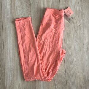 NEW coral Flourish leggings